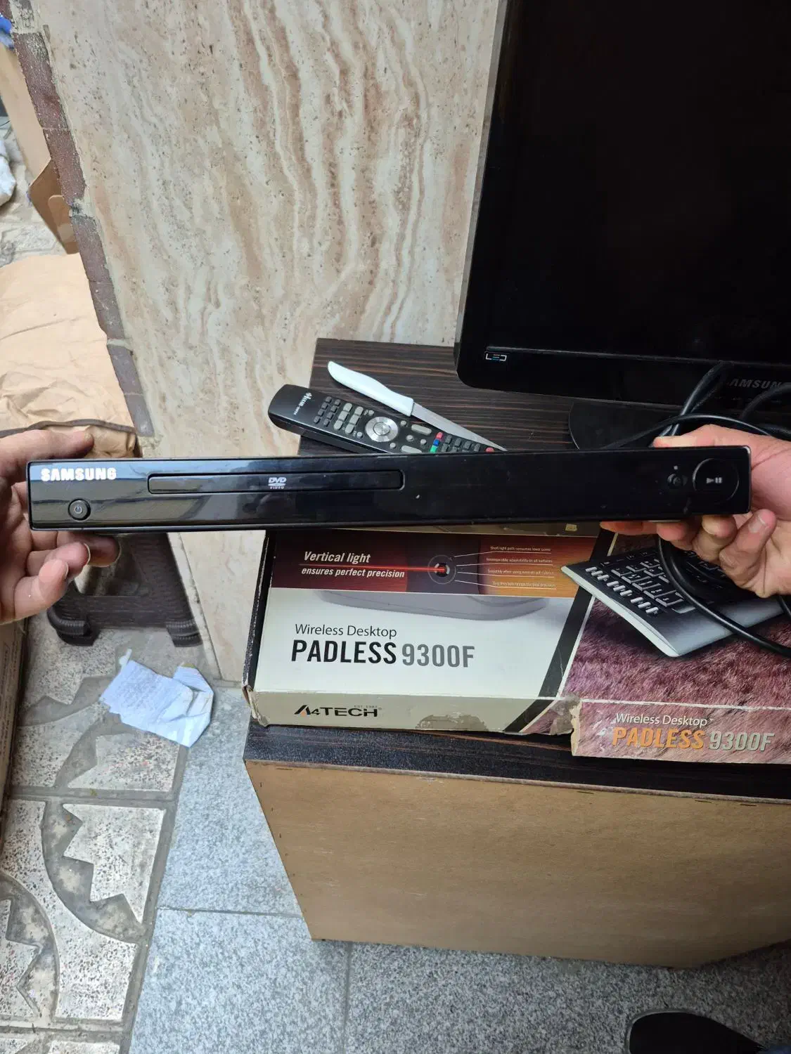 DVD سامسونگ مدل 9191|پخشکننده DVD و ویدیو|ری, دیلمان|دیوار