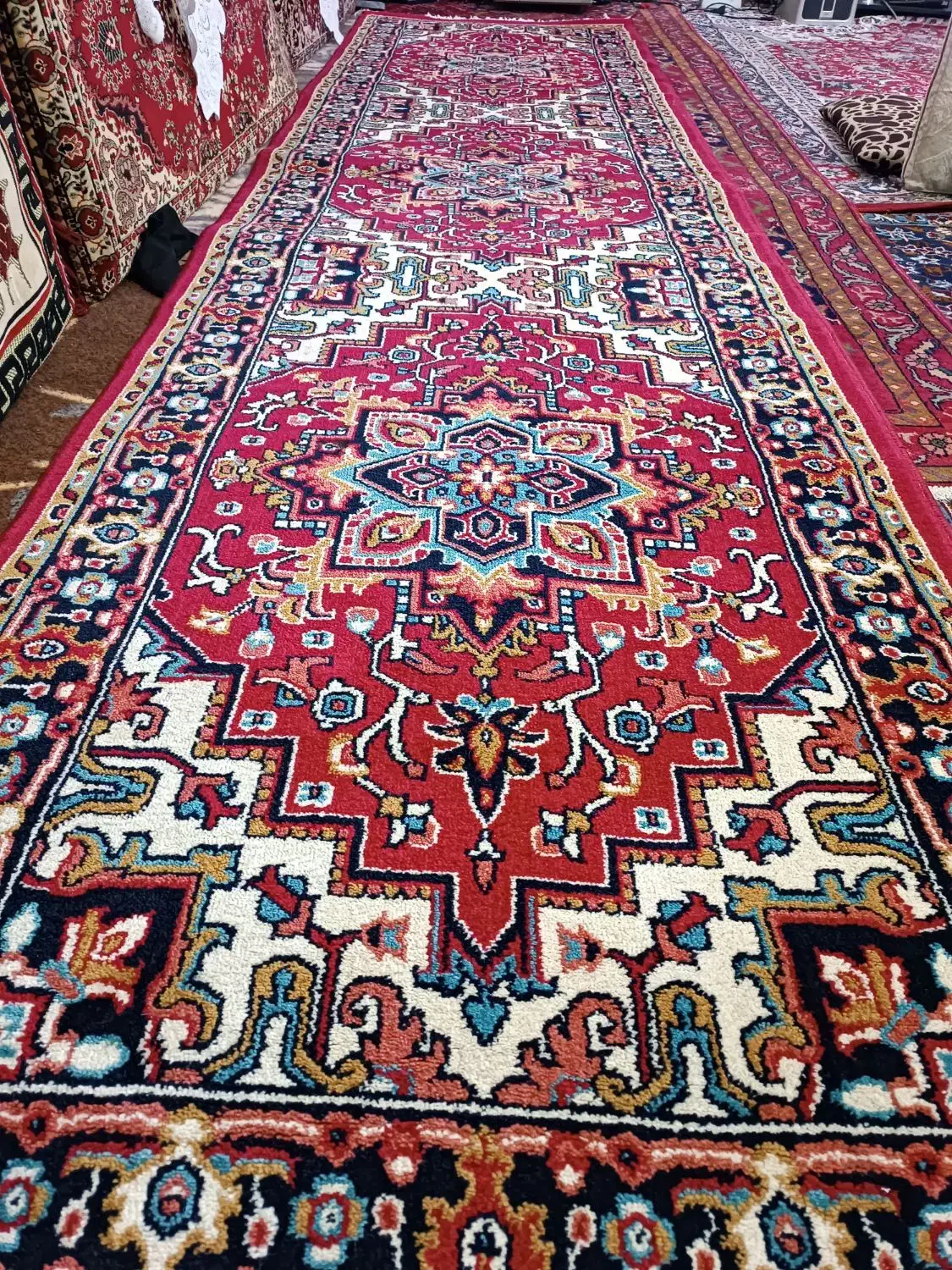 فرش کناره ۱×۴|فرش|خسروشاه, |دیوار