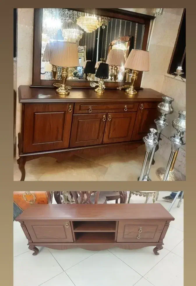 (تولیدی انواع کنسول و میز تلویزیون )|بوفه، ویترین، کنسول|قزوین, |دیوار