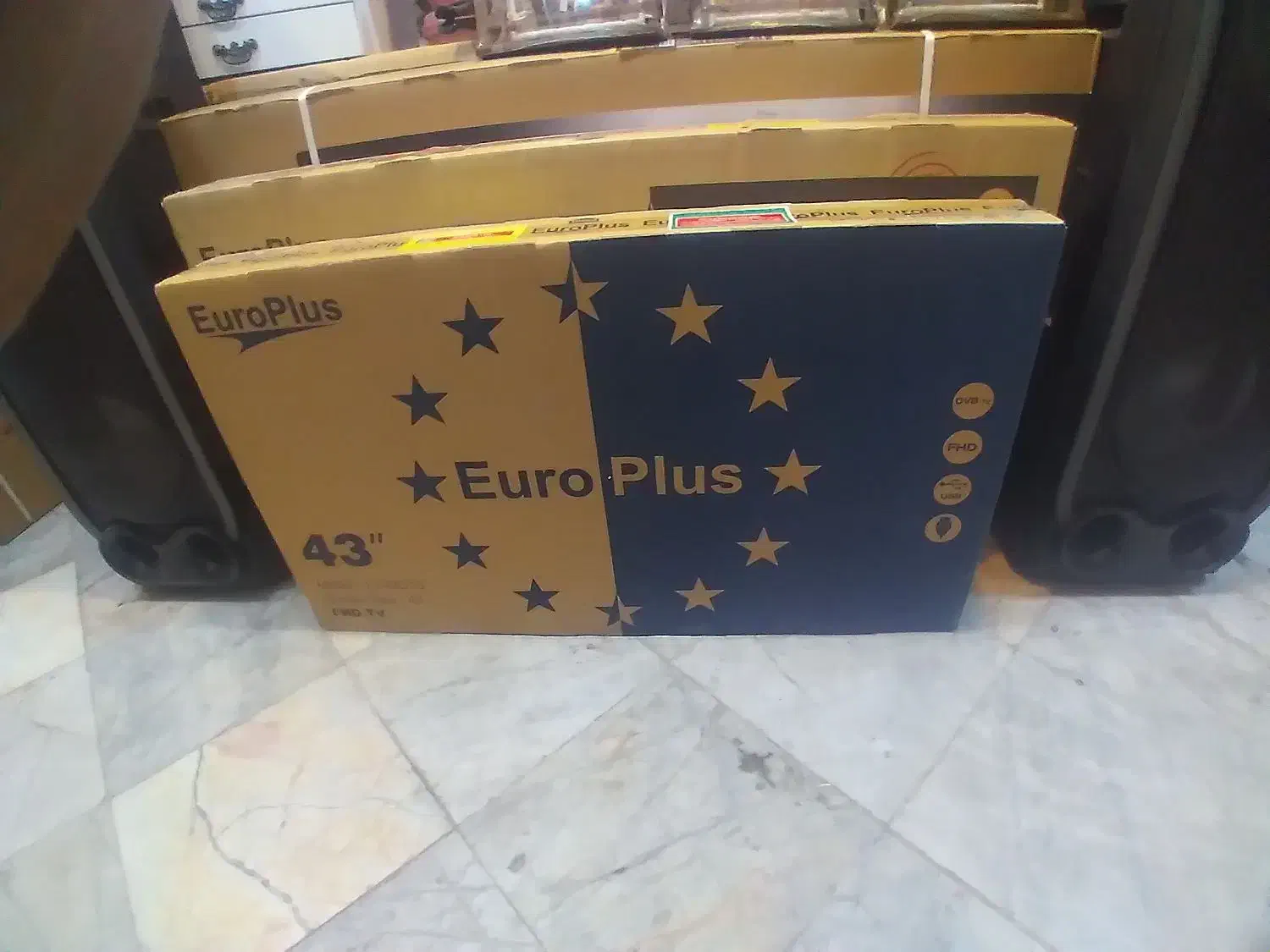 تلوزیون ۴۳ و ۵۰ یوروپلاس زیر قیمت بازار|تلویزیون و پروژکتور|کرج, پیشاهنگی|دیوار