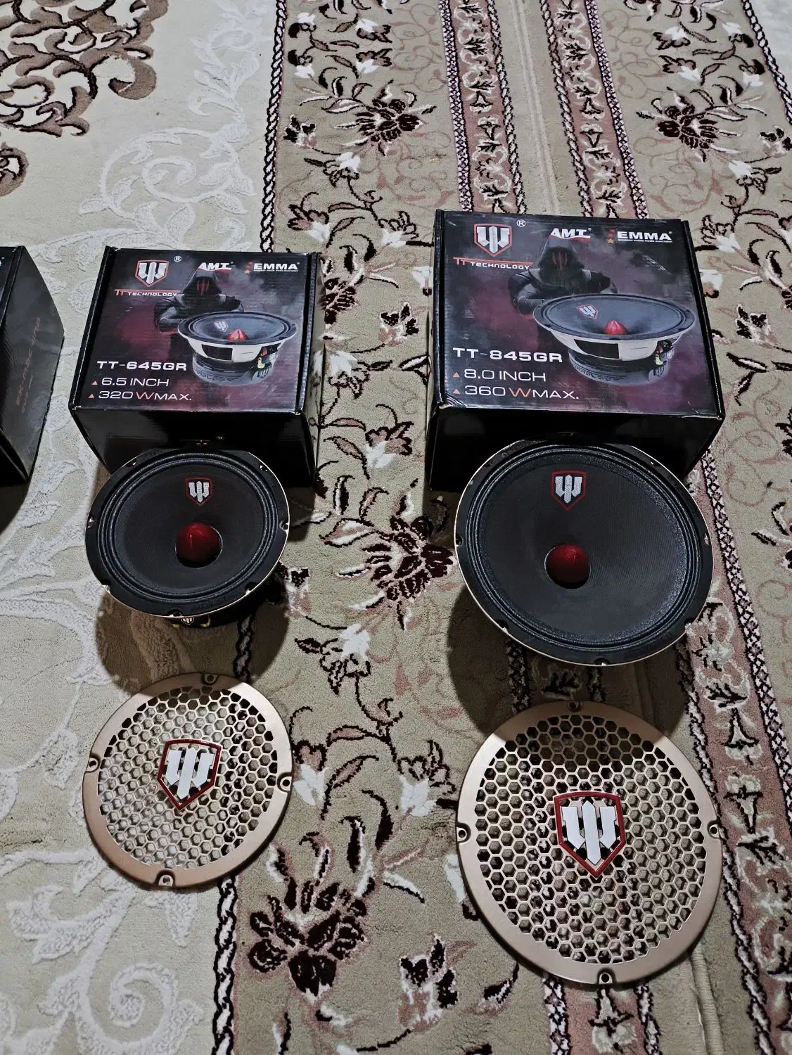 ظبط / میدرنج / امپلی / تویتر / ست طاقچه|قطعات یدکی و لوازم جانبی|قم, پردیسان|دیوار