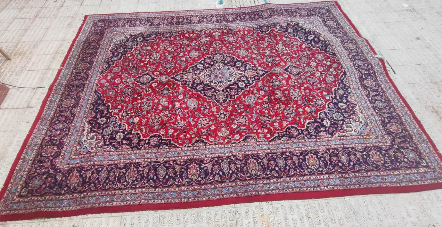 فرش دستباف ۱۲ متری|فرش|سراب, |دیوار