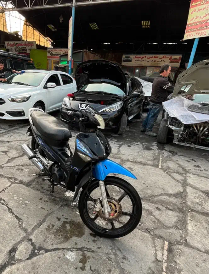 طرح ویو احسان / موتوری سالم / مدارک کامل|موتورسیکلت|تهران, پاسداران|دیوار