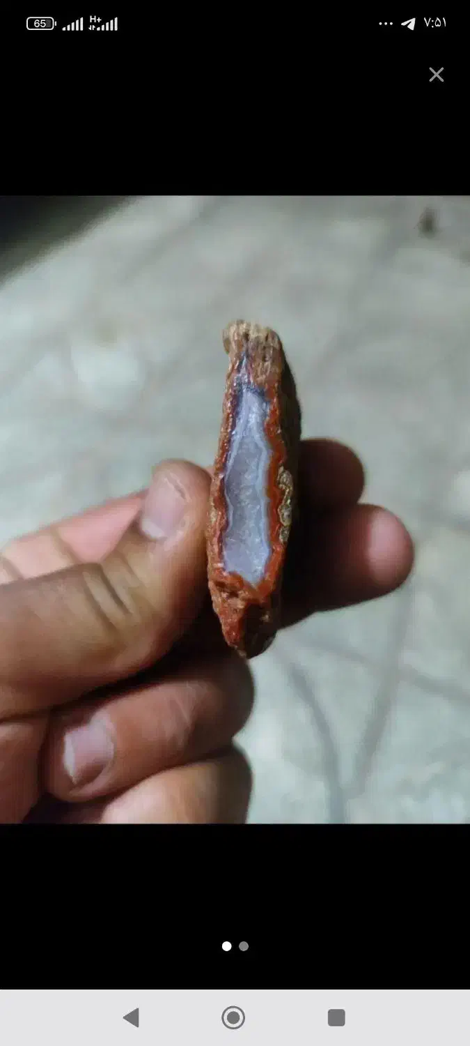 سنگ آنتیک و عقیق یمانی به همراه یک عدد نگین نمونه|بدلیجات|کرمان, |دیوار