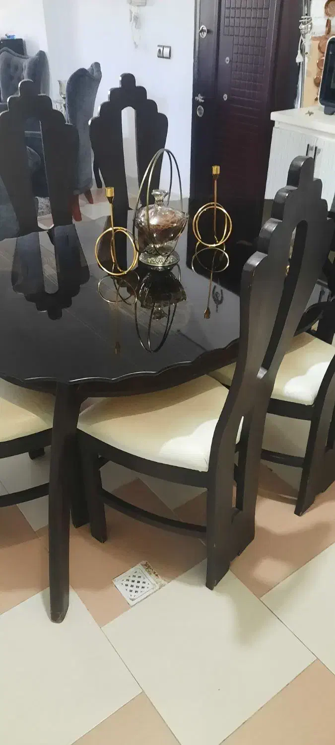 میز نهار خوری|میز و صندلی غذاخوری|زاهدان, |دیوار