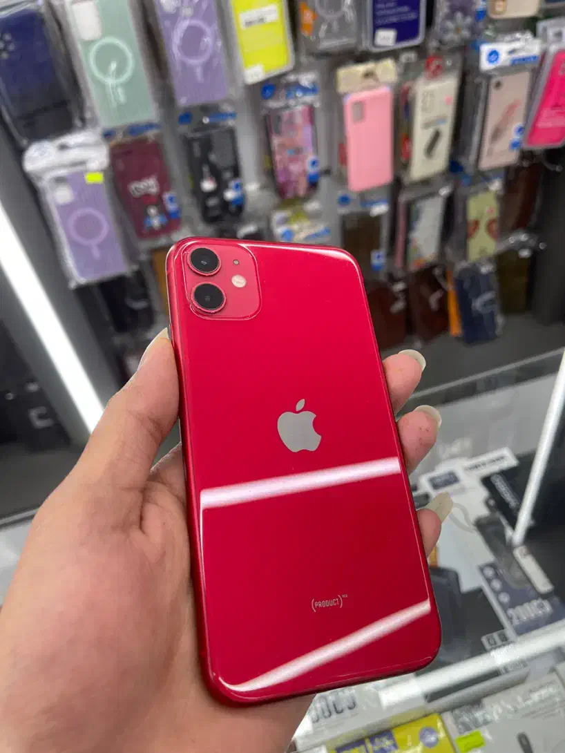 ایفون ۱۱ قرمز|موبایل|لنجان, |دیوار
