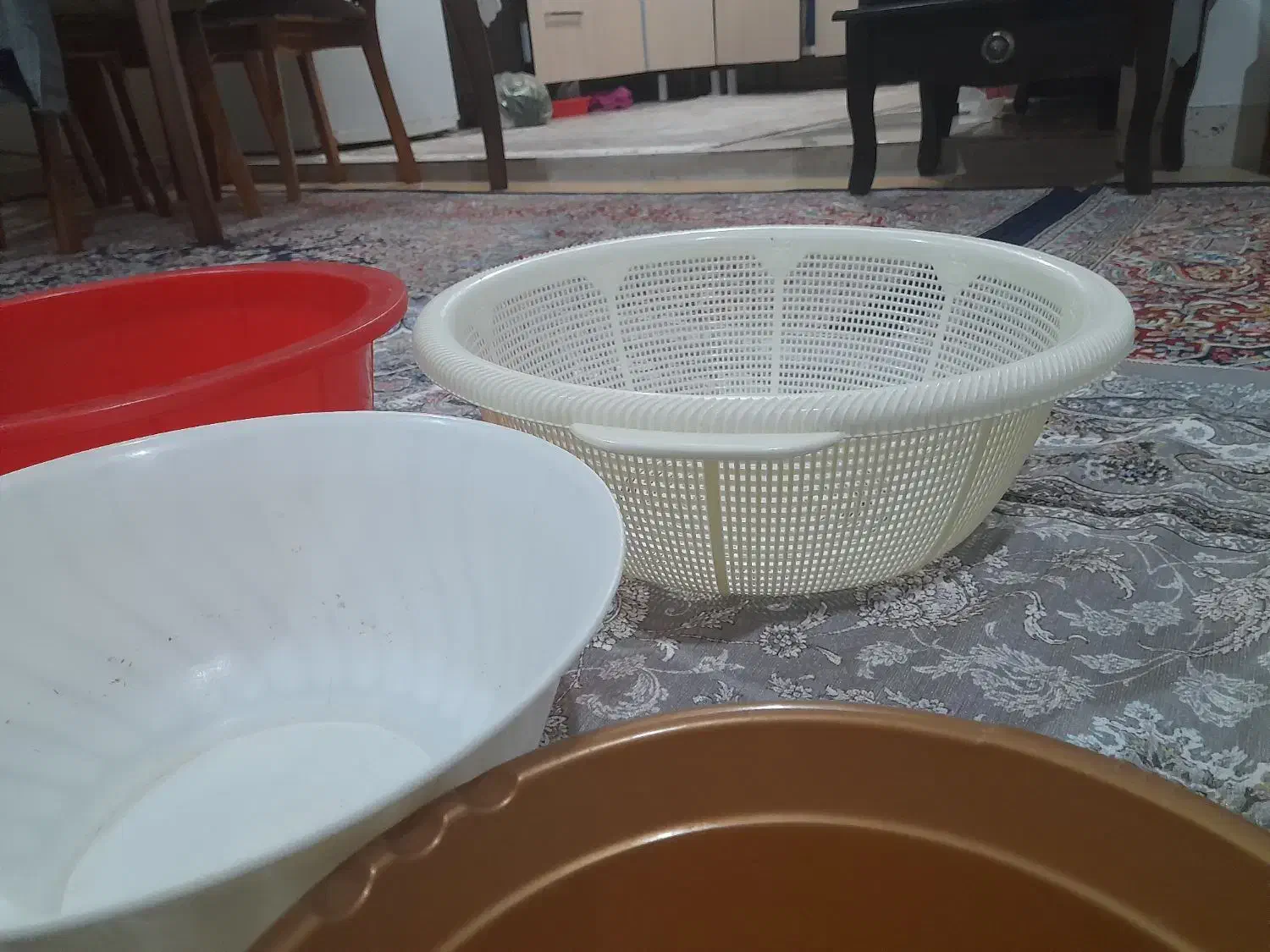 آبکش ولگن آشپزخانه|ظروف نگهدارنده، پلاستیکی، یک‌بارمصرف|اراک, |دیوار