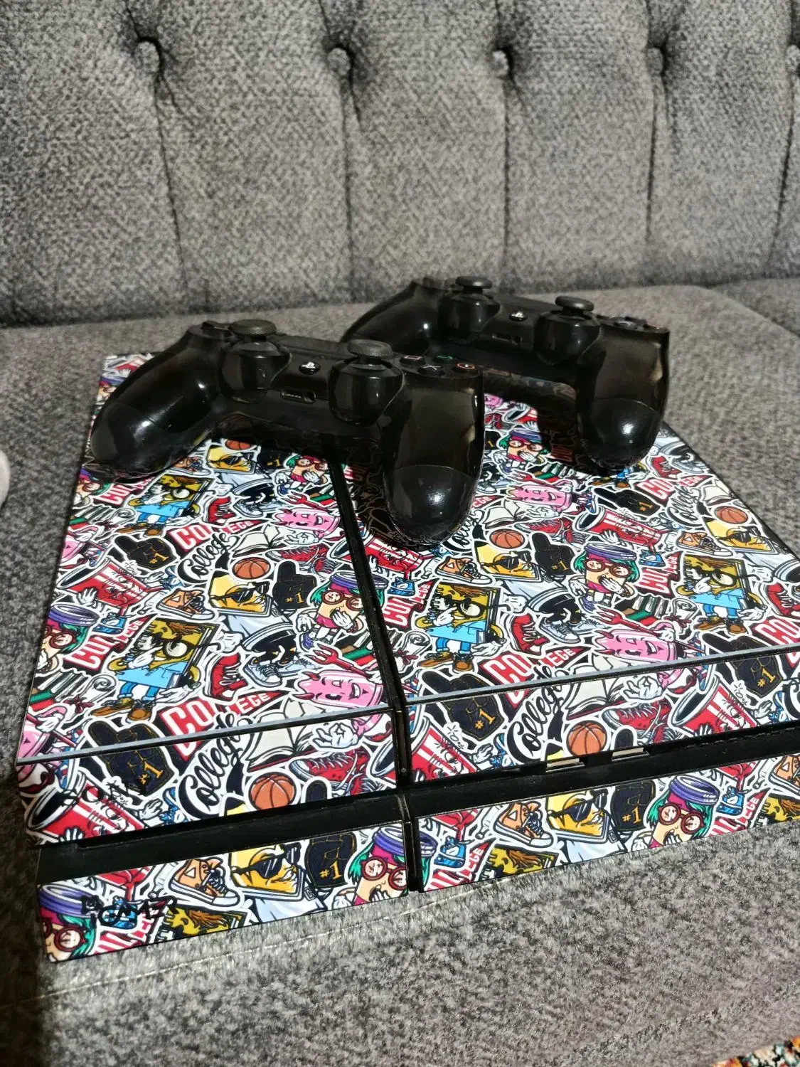 کنسول بازی PS4 فت یک ترا دو دسته|کنسول، بازی ویدئویی و آنلاین|تالش, تالش|دیوار