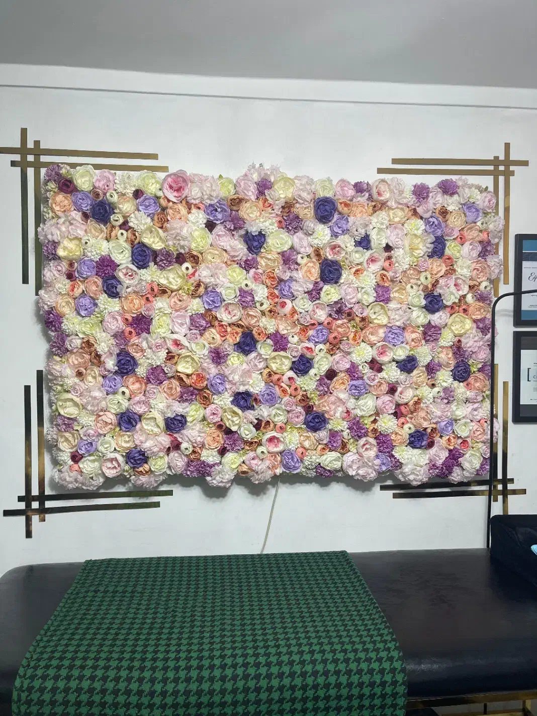 استند پنل تابلو لوکس دیواری گل تزیینی دکوری نو|گل مصنوعی|گرگان, |دیوار