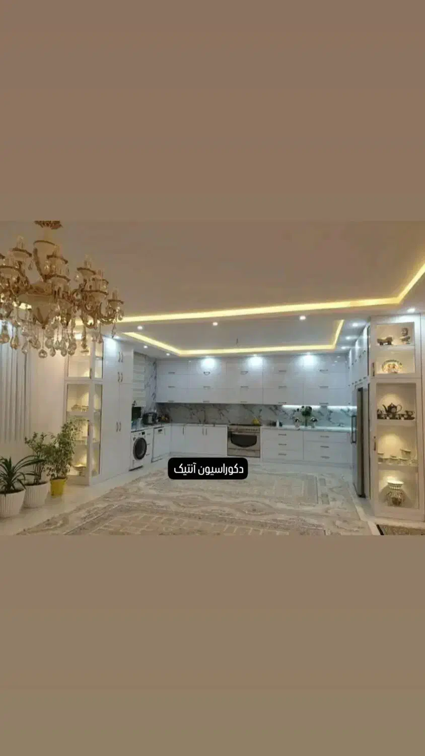 کابینت دستگیره طلایی کد۴|مصالح و تجهیزات ساختمان|اردبیل, |دیوار