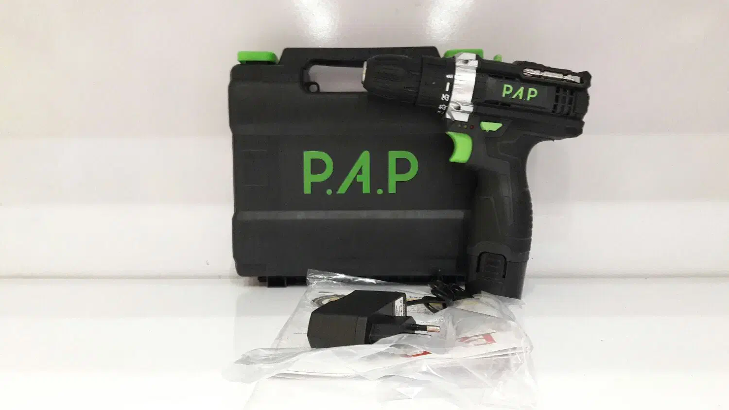 دریل شارژی ۱۲ ولت دو سرعته پی ای پی P.A.P تک باطری|ابزارآلات|تهران, خاوران|دیوار