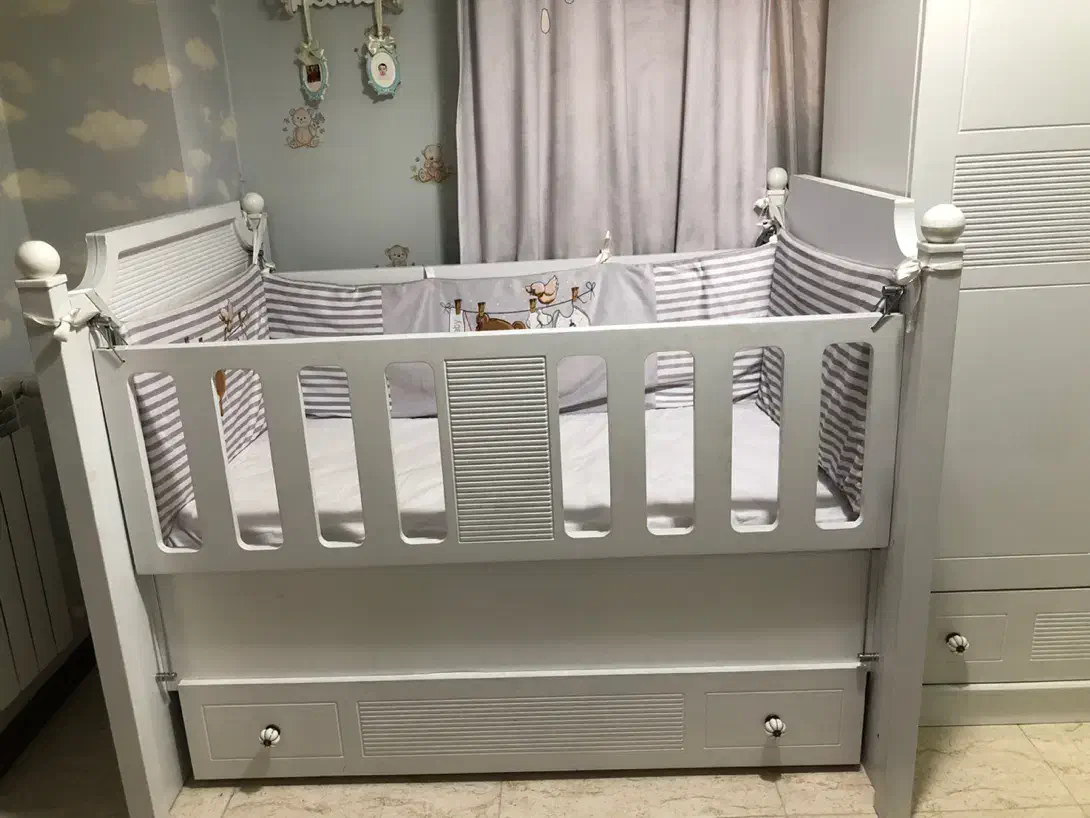 تخت و کمد کودک به همراه تشک|تخت و سرویس خواب|تهران, باشگاه نفت|دیوار