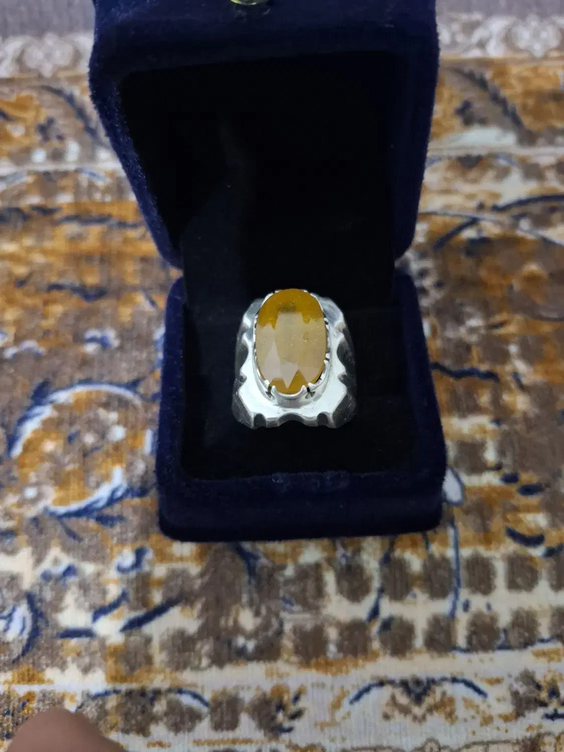 یاغوت زرد رکاب فیلی|جواهرات|اهواز, ۳۰ متری|دیوار