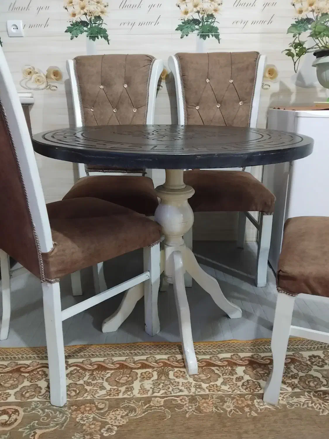 میزوصندلی نهارخوری|میز و صندلی غذاخوری|قم, باغ شریفی|دیوار