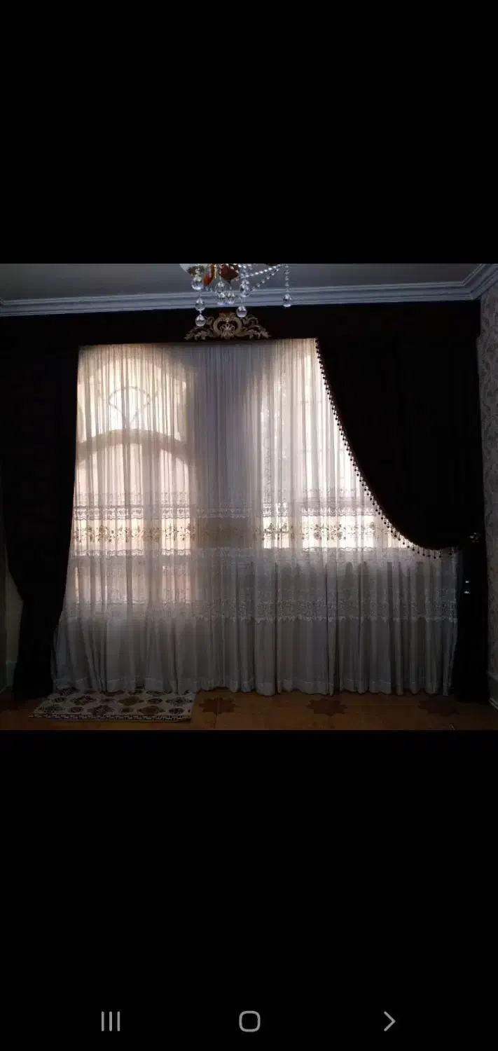 پرده حریر|پرده، رانر، رومیزی|نیشابور, شهرک فرهنگیان|دیوار