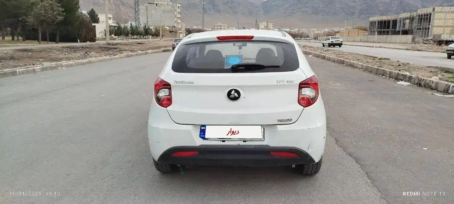 برلیانس۲۲۰مدل آذر ۹۶ با۸۵ تا کارکرد|خودرو سواری و وانت|تهران, تهرانپارس شرقی|دیوار