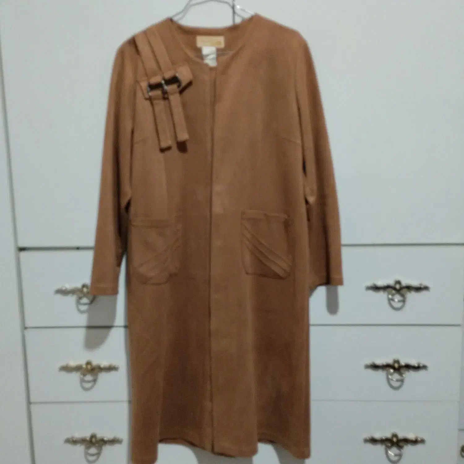 مانتو زمستانی ۴۶-۴۸|لباس|قم, حمام تالار|دیوار