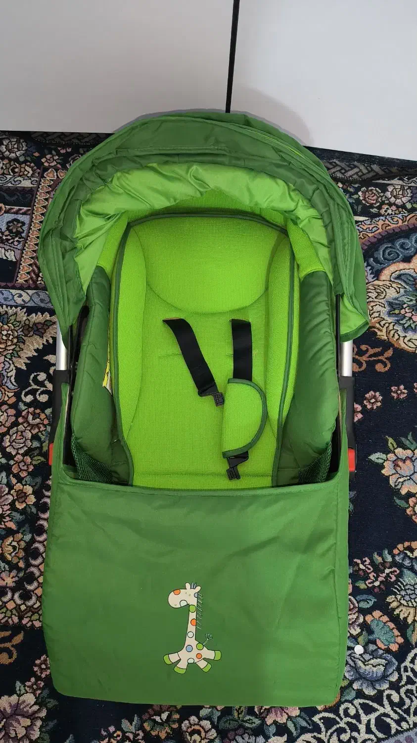 ست قنداق فرنگی وکریر کامل سالم ودر حد نو|کالسکه و لوازم جانبی|بندر ماهشهر, |دیوار