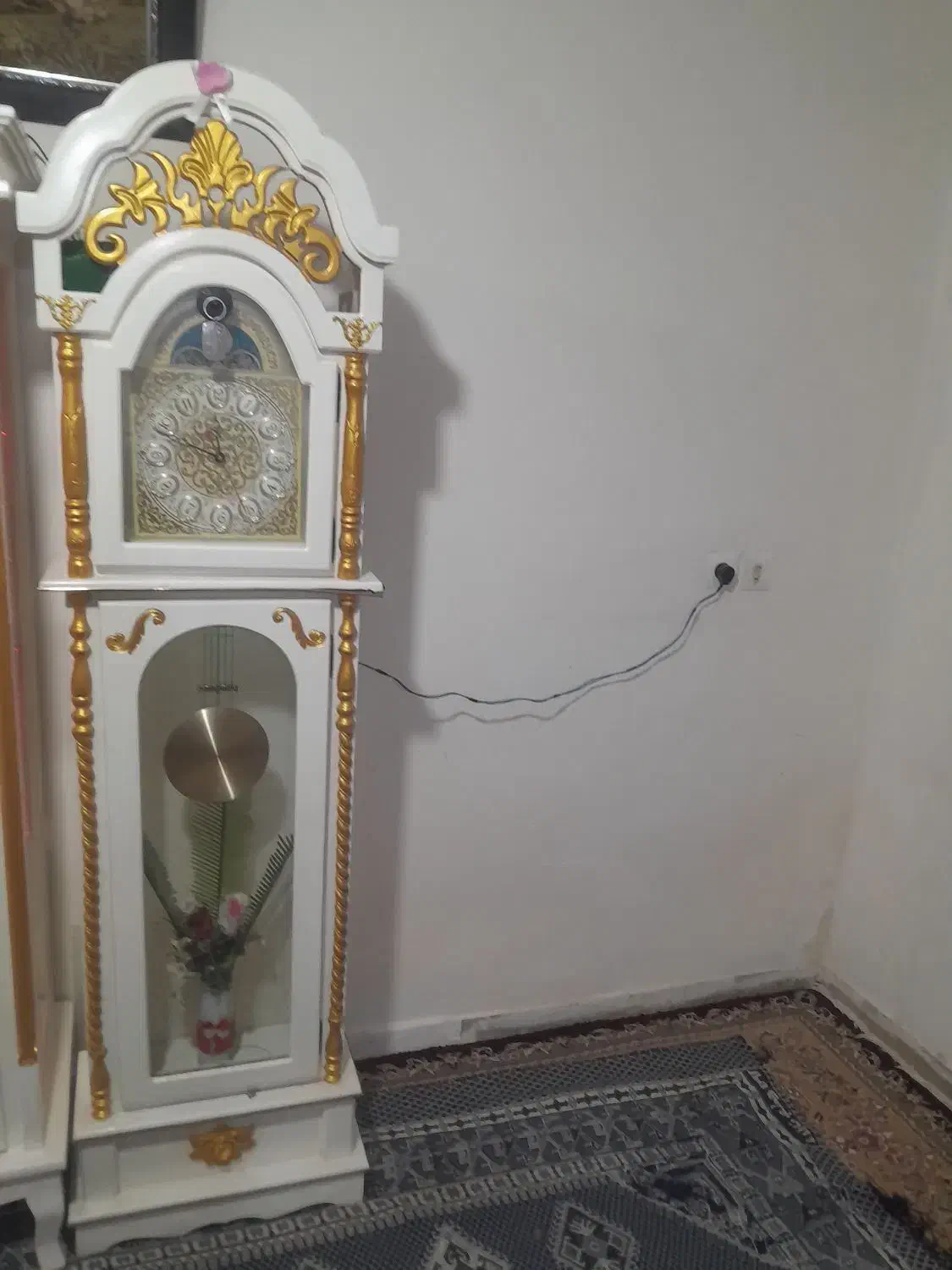 ساعت ایستاده|ساعت دیواری و تزئینی|بومهن, |دیوار