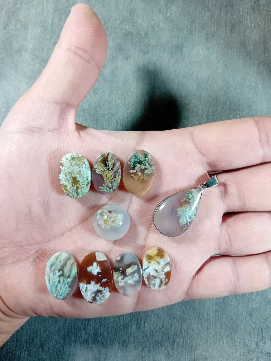 مجموعه عقیق شجر بهاره|جواهرات|بم, |دیوار