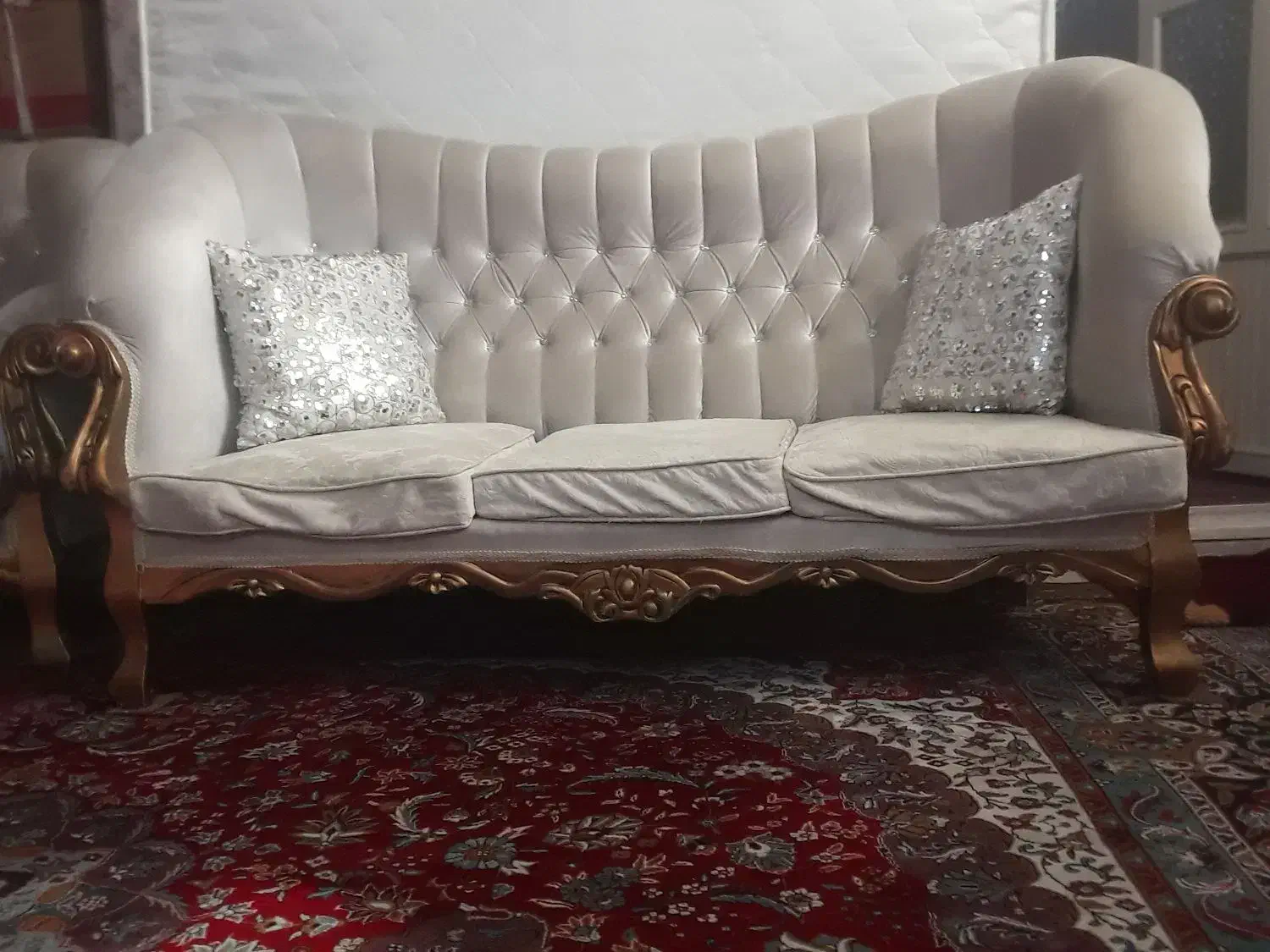 مبل راحتی هفت نفره دست دوم|مبلمان خانگی و میز عسلی|بابل, |دیوار