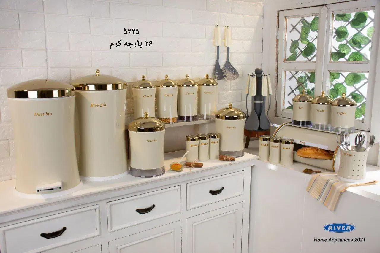 سرویس ۲۶ و ۱۷پارچه درب گنبدی ریور|ظروف نگهدارنده، پلاستیکی، یک‌بارمصرف|تبریز, |دیوار