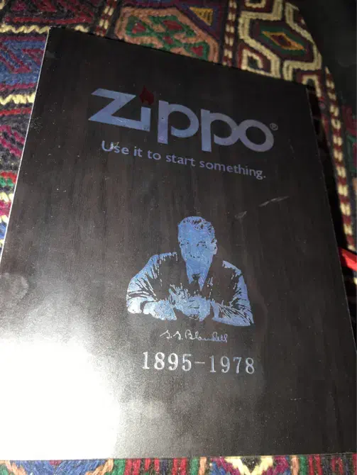 فندک زیپو zippo کلکسیونی اورجینال|کلکسیون اشیاء عتیقه|کرمان, |دیوار
