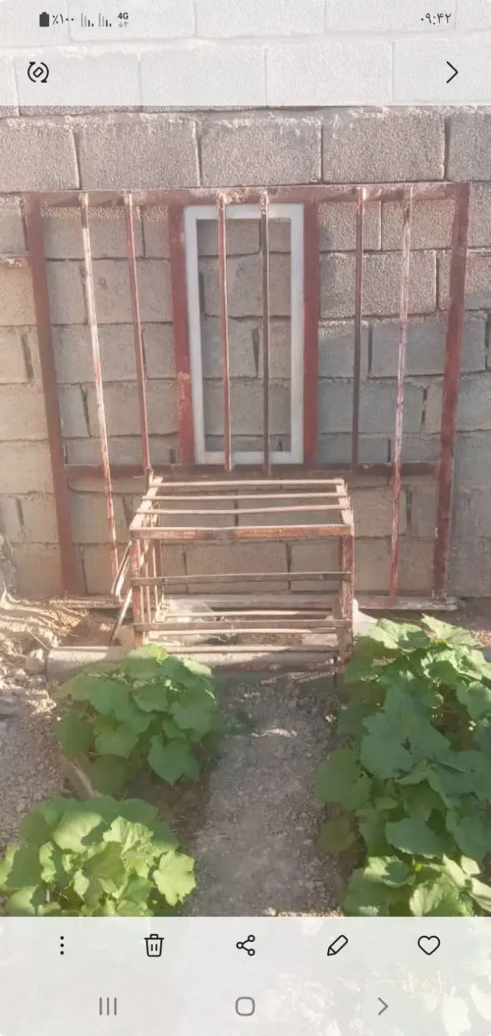 سلام یک عدد پنجره بفروش میرسد|مصالح و تجهیزات ساختمان|شادگان, |دیوار