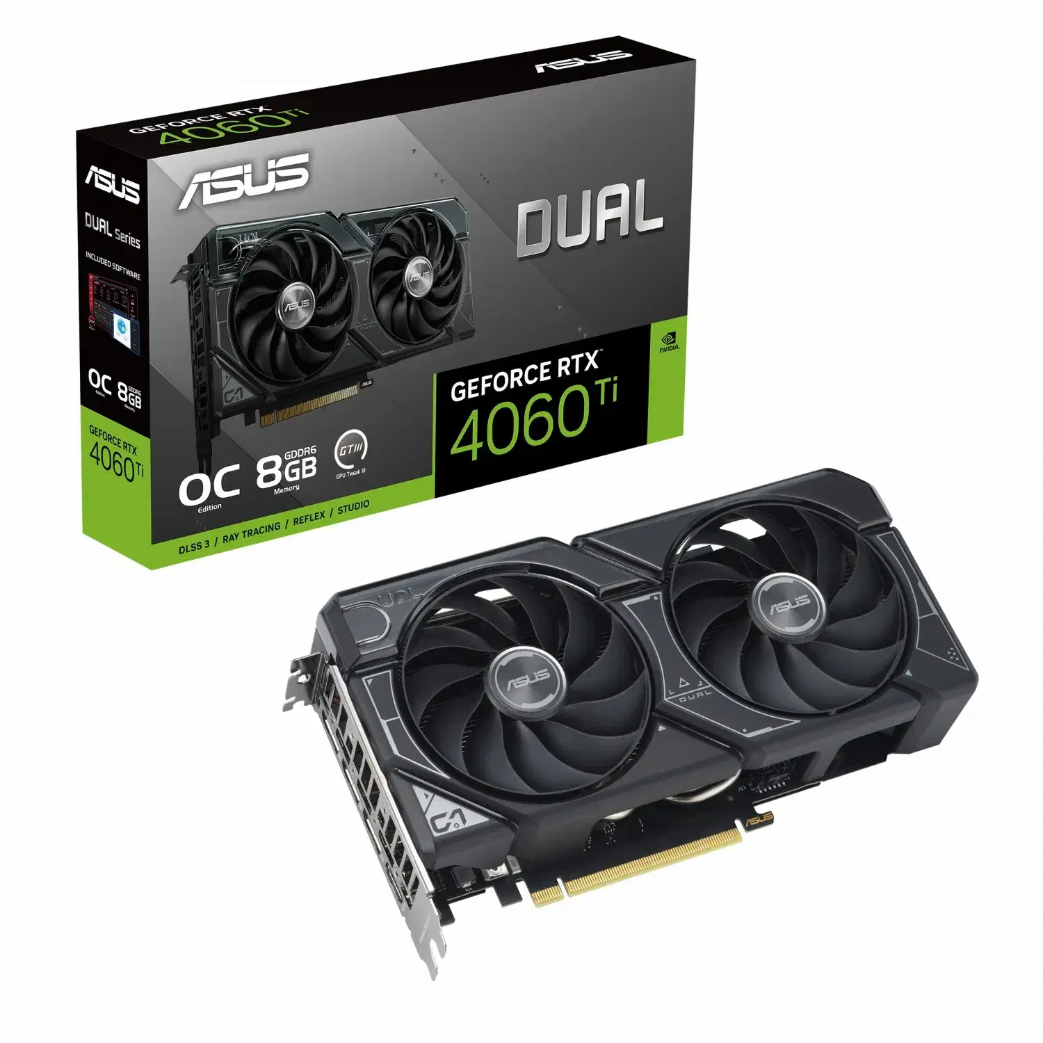 کارت گرافیک rtx 4060 ti asus dual oc 8gb در حد نو|قطعات و لوازم جانبی رایانه|شهرکرد, |دیوار