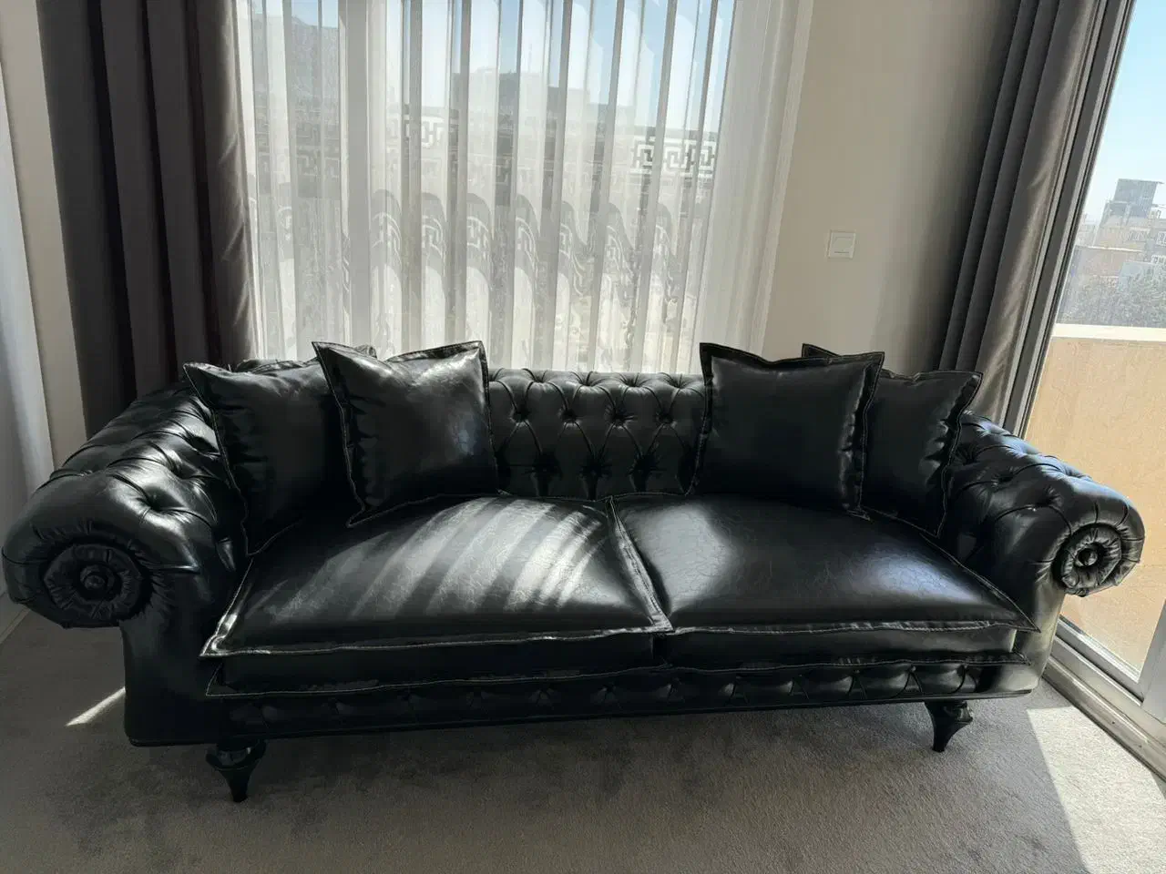 کاناپه تمام چرم|مبلمان خانگی و میز عسلی|کرج, گوهردشت|دیوار