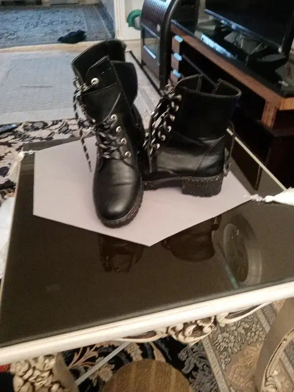 چکمه مجلسی سایز37 نیم پوت 37 کفش ورنی مجلسی 37|کیف، کفش، کمربند|تربتحیدریه, قائم|دیوار