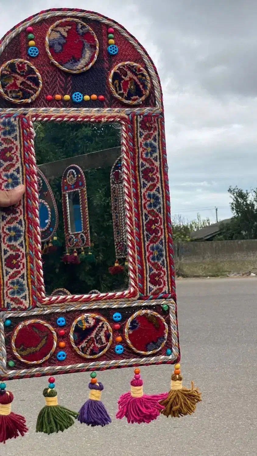 اینه سنتی|صنایع دستی و سایر لوازم تزئینی|تالش, جوکندان|دیوار