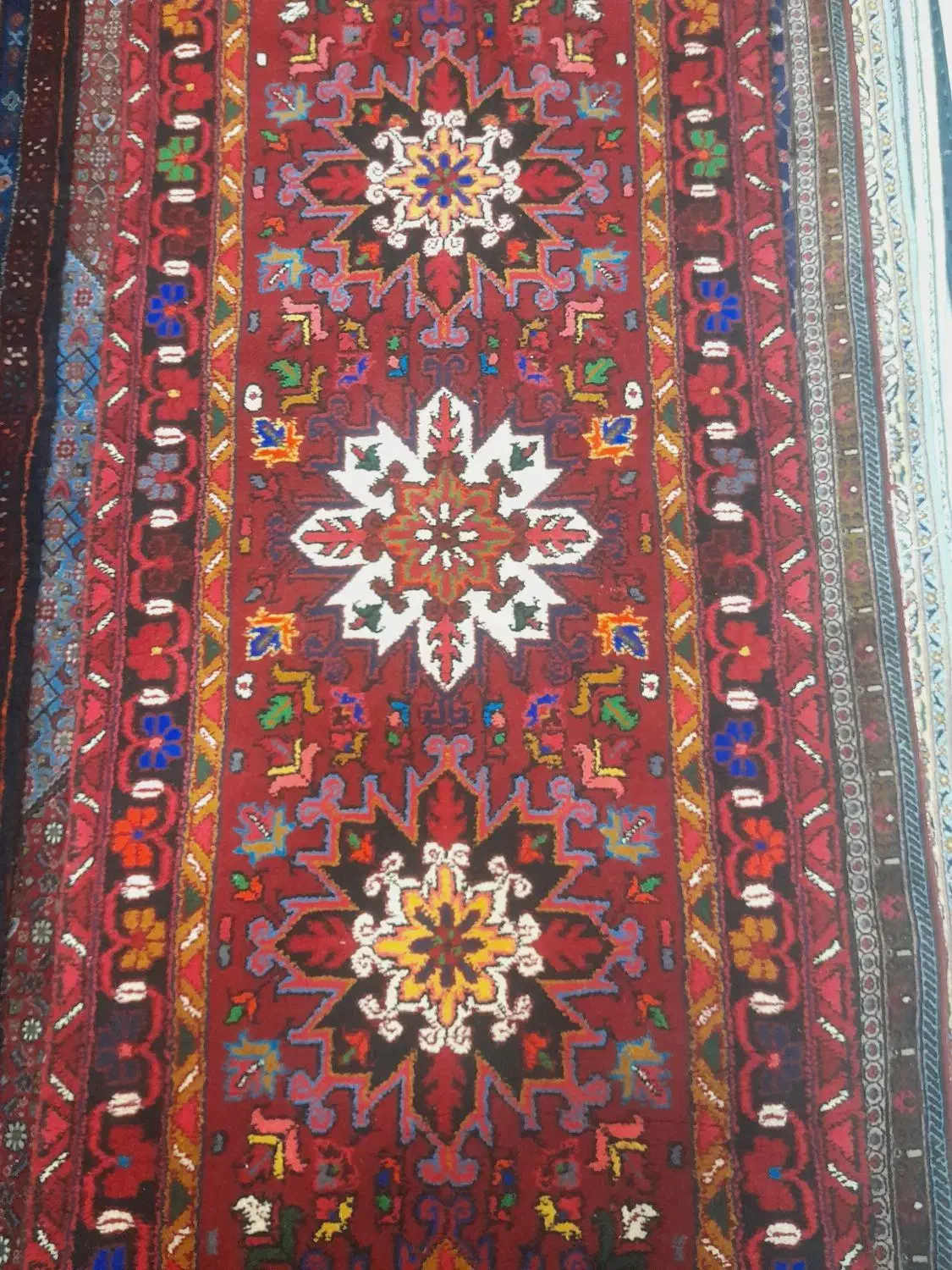 فرش دستباف هریس تبریز کناره نو و آکبند، اقساطی|فرش|تهران, گلستان (شهرک راه آهن)|دیوار