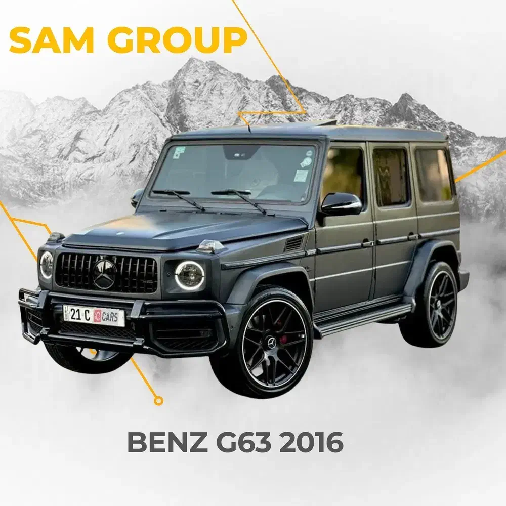 بنز G63 AMG 2016 گذر موقت سام گروپ|خودرو سواری و وانت|تهران, میرداماد|دیوار