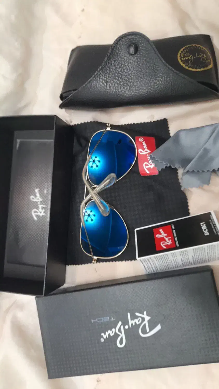 دوعدد عینک ریبن اصل ایتالیا|زیورآلات و اکسسوری|قرچک, پارس سرام|دیوار