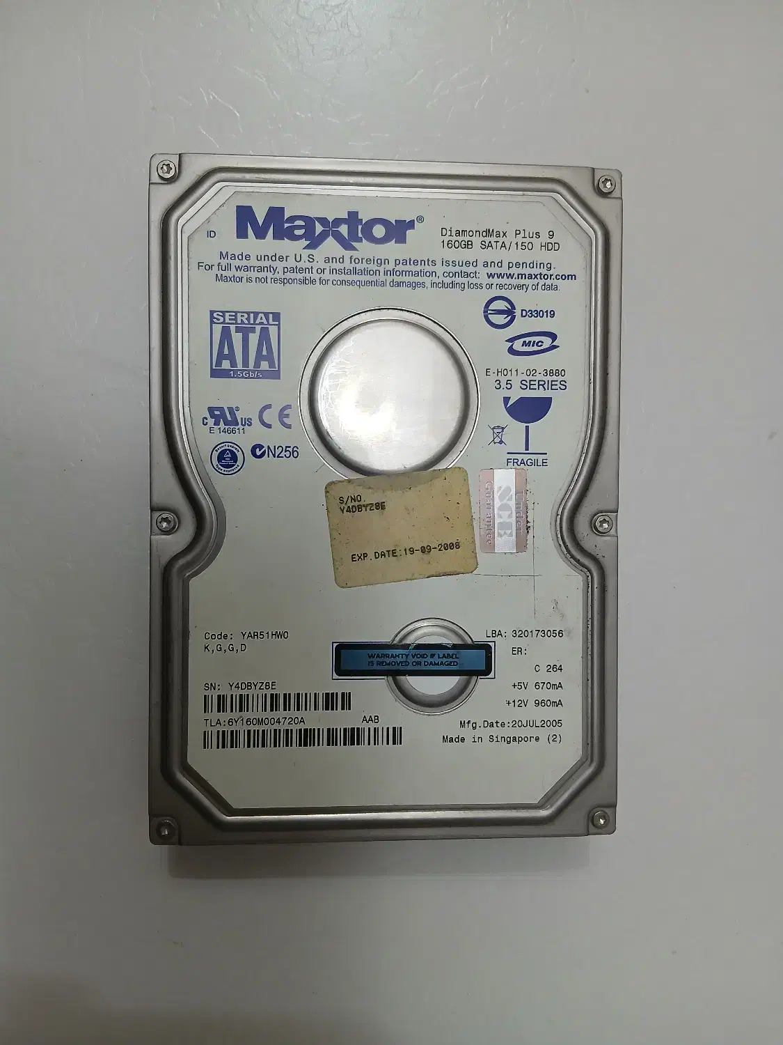 ۲ عدد هارد Maxtor و ۱ عدد ADSL Router|قطعات و لوازم جانبی رایانه|شهریار, شهریار|دیوار