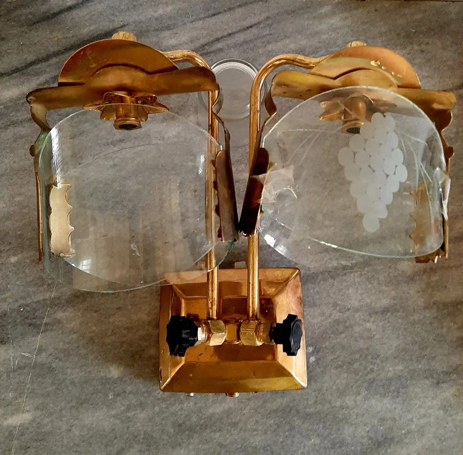 روشنایی گازی دیواری ( نو ) باتخفیف|کلکسیون اشیاء عتیقه|کاشان, امیرکبیر|دیوار