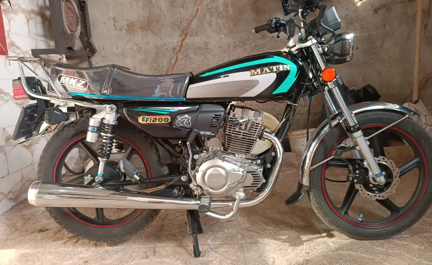 متین 200|موتورسیکلت|رشت, دیلمان|دیوار