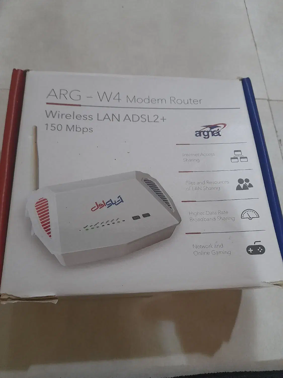 فروش مودم زیر قیمت ب علت جا ب جایی|مودم و تجهیزات شبکه|رشت, علی آباد|دیوار