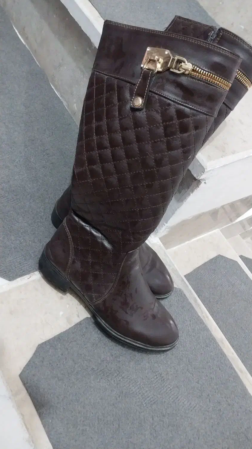 پوتین ساق بلند سایز۳۸|کیف، کفش، کمربند|تبریز, |دیوار