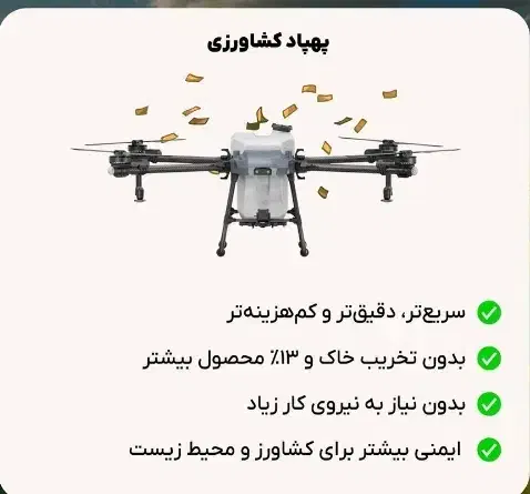 سمپاشی با پهپاد کشاورزی در لامرد|خدمات باغبانی و درختکاری|لامرد, |دیوار