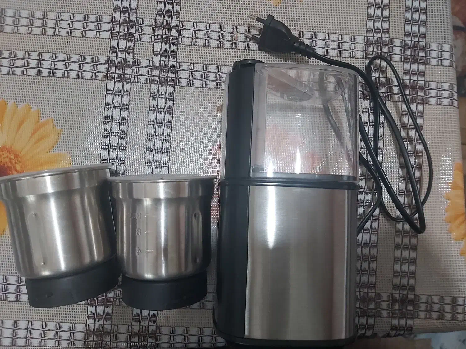 آسیاب کن برقی خانگی ۴ تیغه با گارانتی|خردکن، آسیاب، غذاساز|اهر, |دیوار