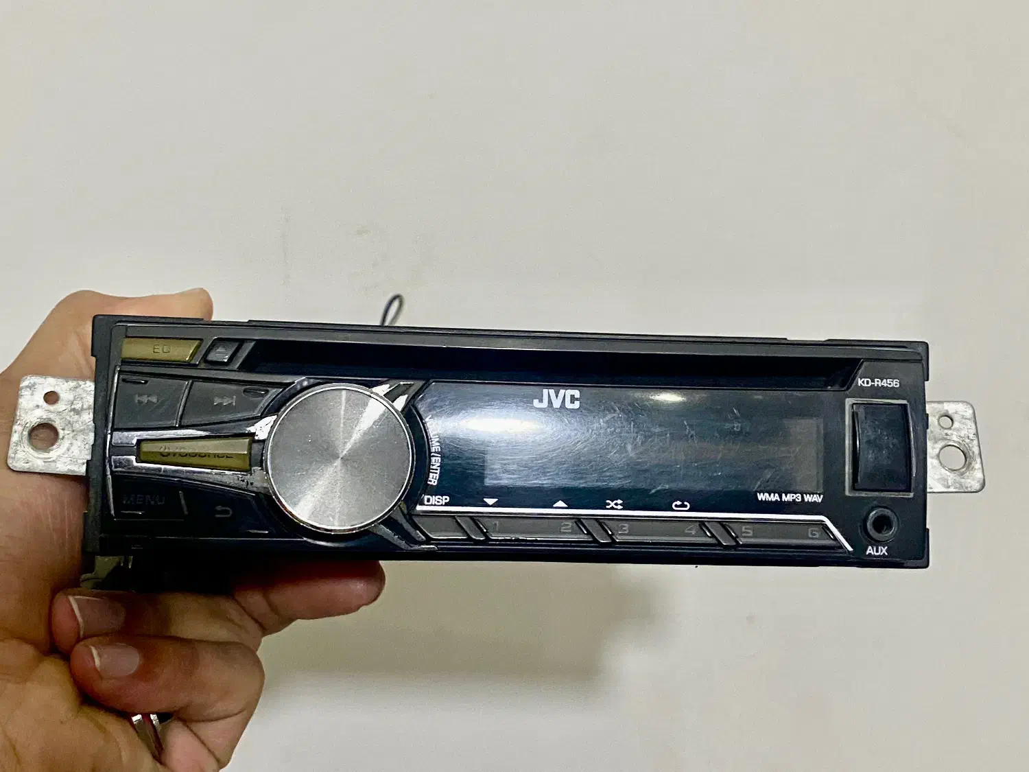 پخش بلوتوث‌دار JVC 456|قطعات یدکی و لوازم جانبی|شیراز, باغ تخت|دیوار
