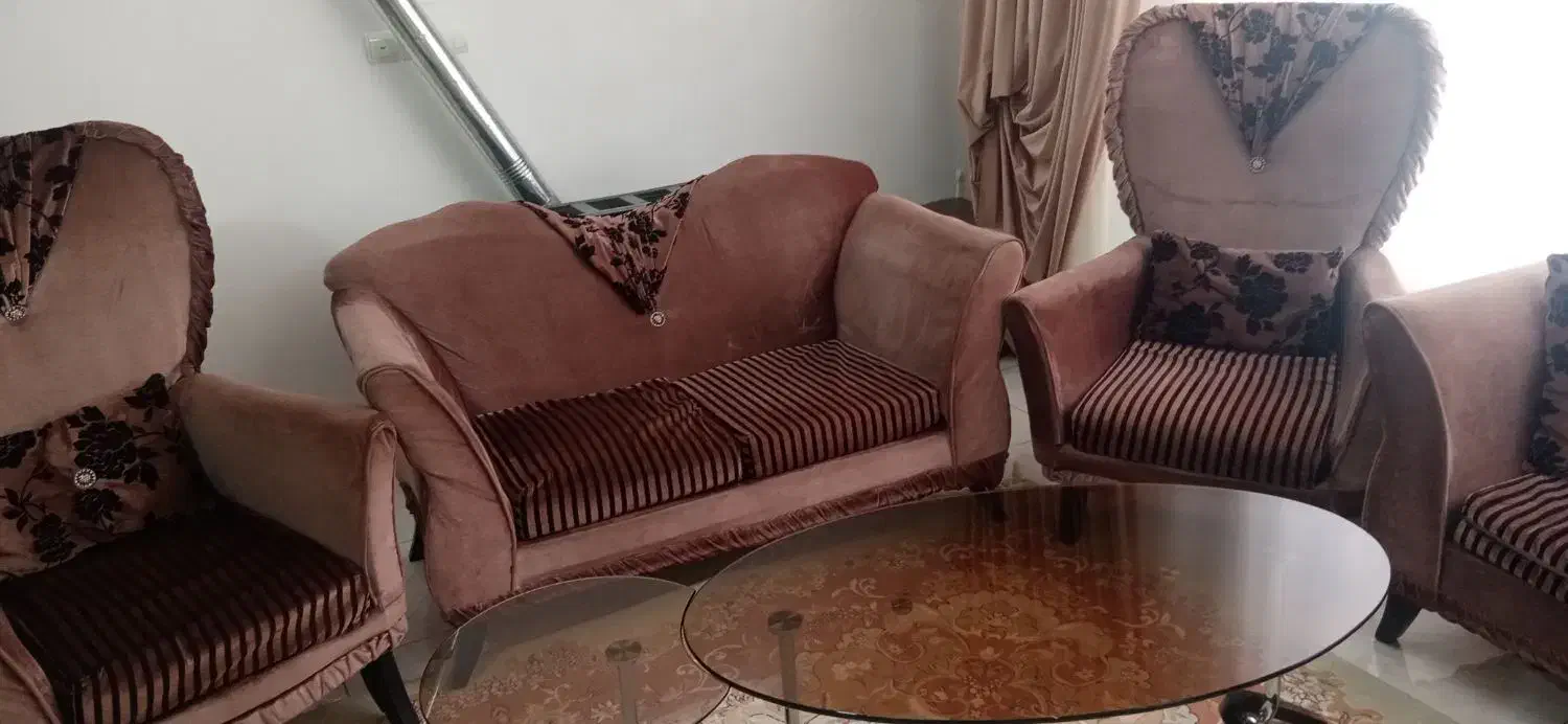 مبل 7 نفره|مبلمان خانگی و میز عسلی|خوانسار, |دیوار