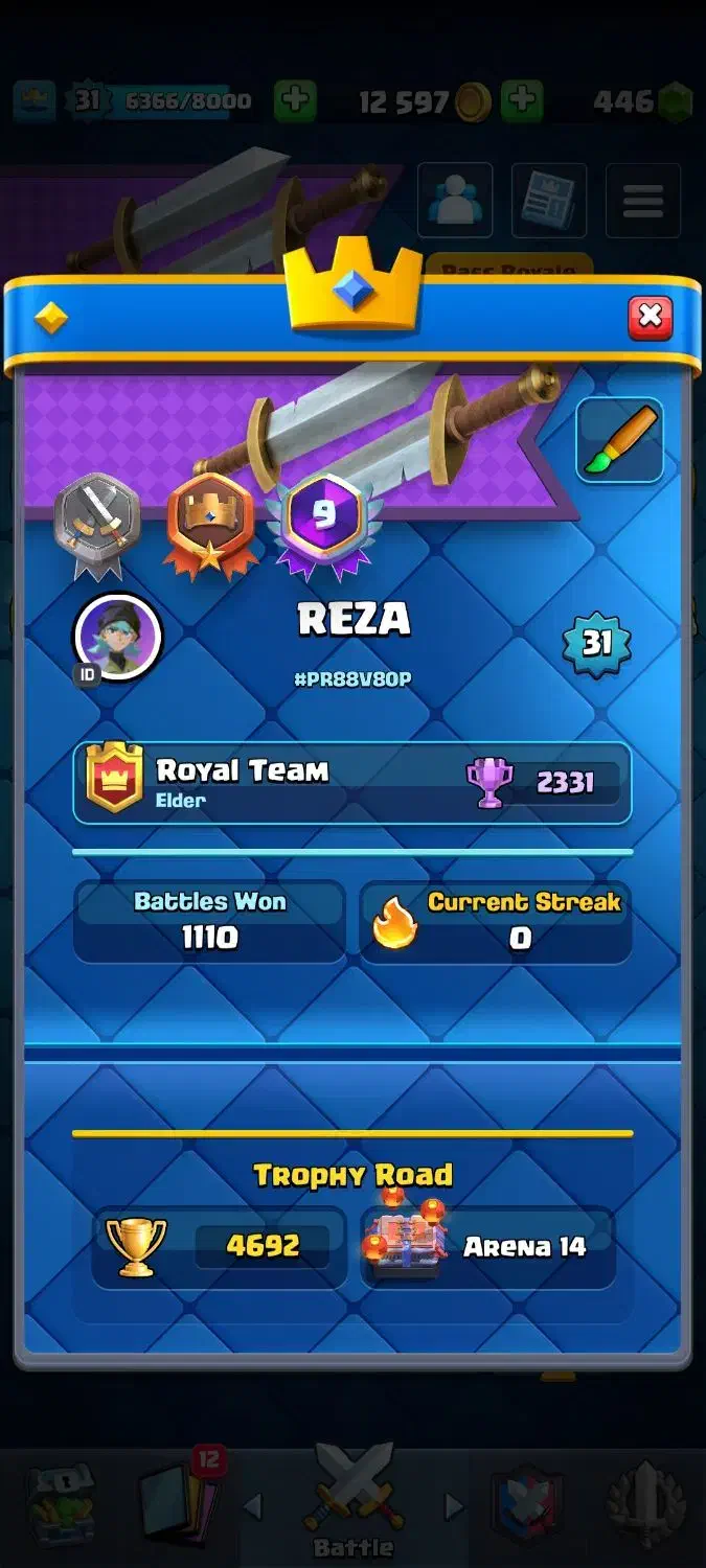 اکانت کلش رویال|کنسول، بازی ویدئویی و آنلاین|قائن, |دیوار