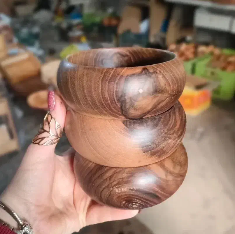 ظروف چوبی|ظروف سرو و پذیرایی|خرم‌آباد, |دیوار