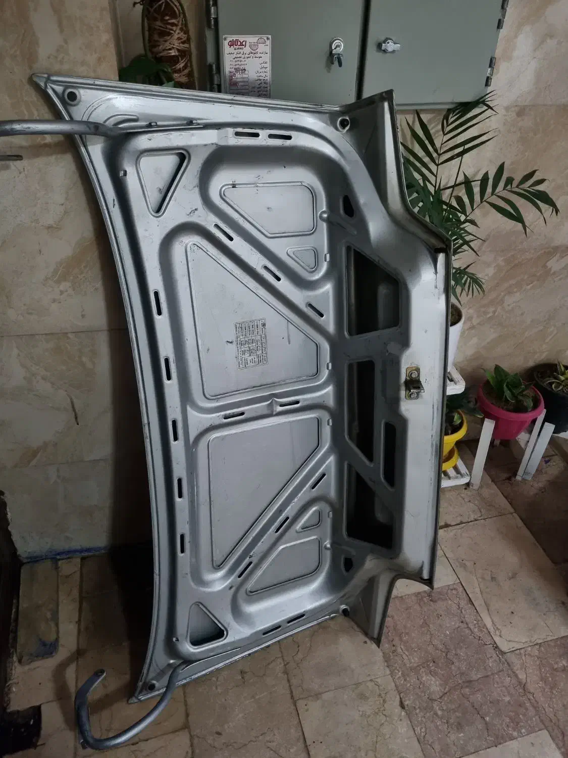 درب عقب سمت راننده و درب صندق پرشیا رنگ نقره ای|قطعات یدکی و لوازم جانبی|بهارستان, |دیوار