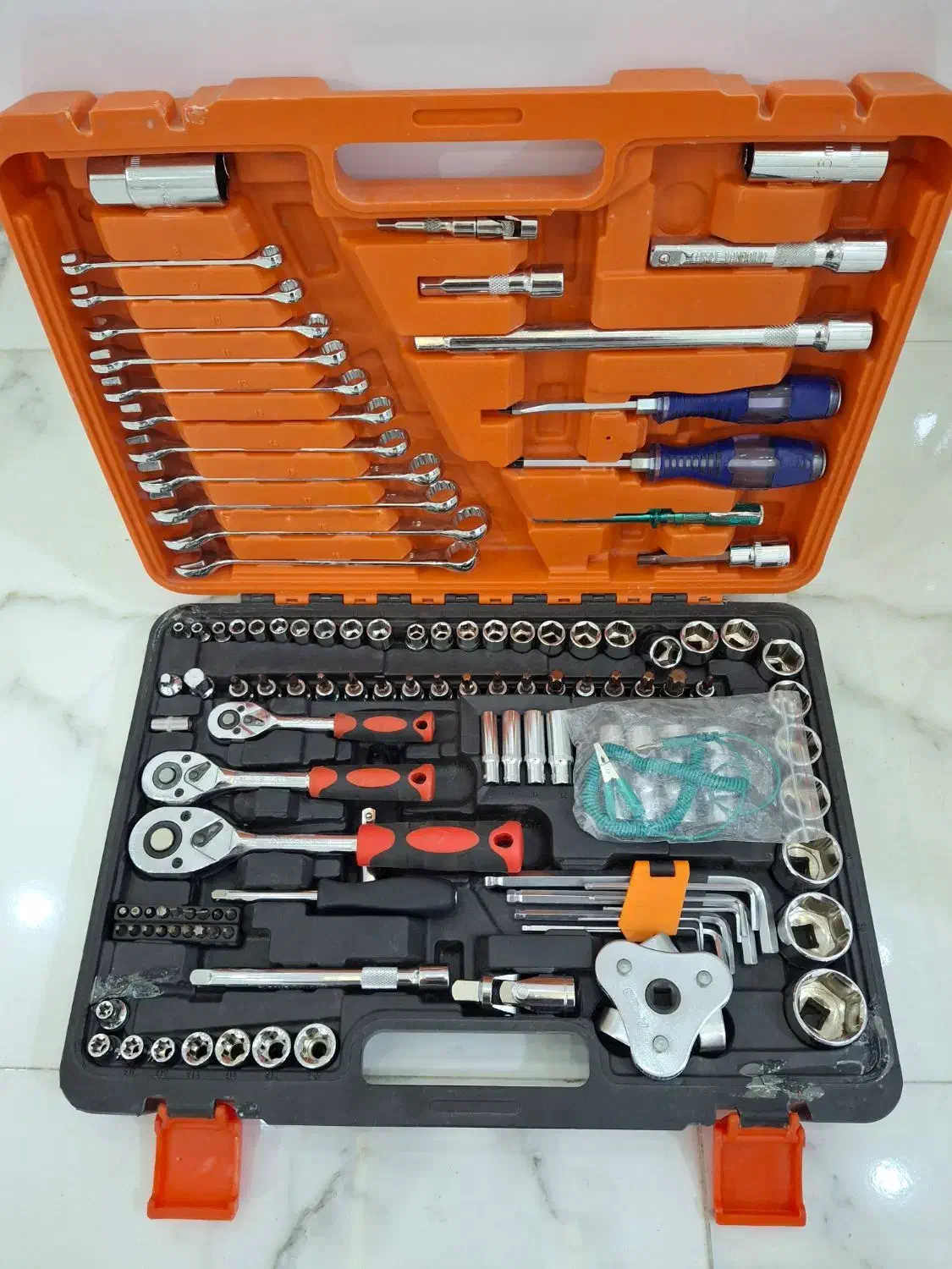 آچار بکس ۱۲۱ تیکه|ابزارآلات|رشت, دروازه لاکان|دیوار