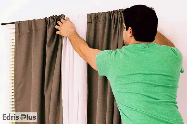 انواع خدمات پرده ساختمان|خدمات پیشه و مهارت|کاشان, شهید زجاجی|دیوار