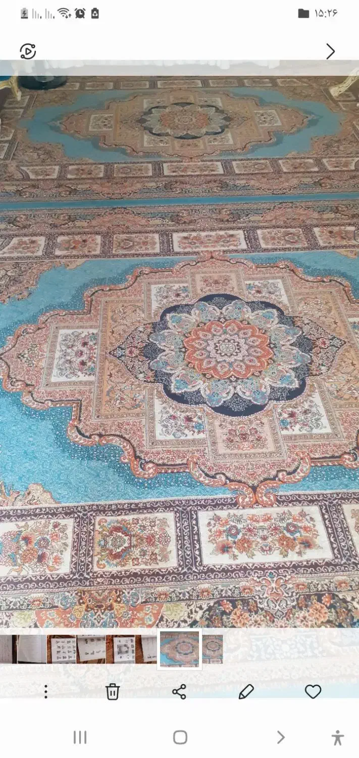 فرش طرح حوض آبی|فرش|تهران, خاوران|دیوار